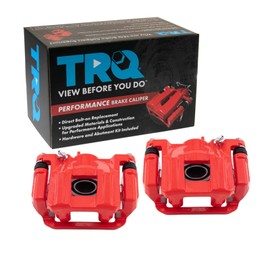 TRQ Performance Rear Performance Brake Caliper Set Compatible with 11-17 Honda Odyssey