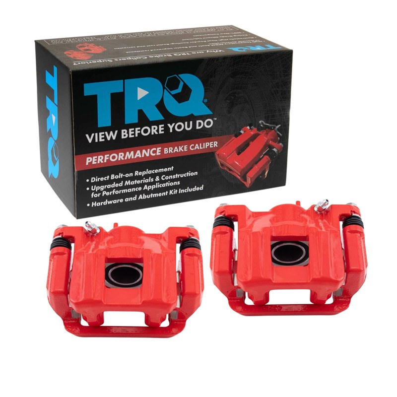 TRQ Performance Rear Performance Brake Caliper Set Compatible with 11-17