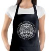 Second Ave Black Apron Unisex King Charles III Royal Coronation