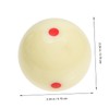 NOLITOY Billiard Ball Training Ball with Spot Markings for Accurate