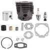 Zylinder Kolben Kit 46 mm Passend für Husqvarna 50 51