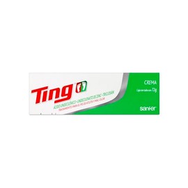 Ting Crema | Tratamiento Antimícótico Pie de Atleta | Ácido Undecilénico | Cura Infección, Ardor y Grietas | Tubo 72 g