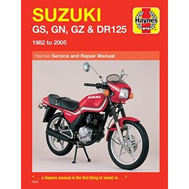 Suzuki GS, GN, GZ & DR125 Singles (82 - 05) Haynes Repair Manual