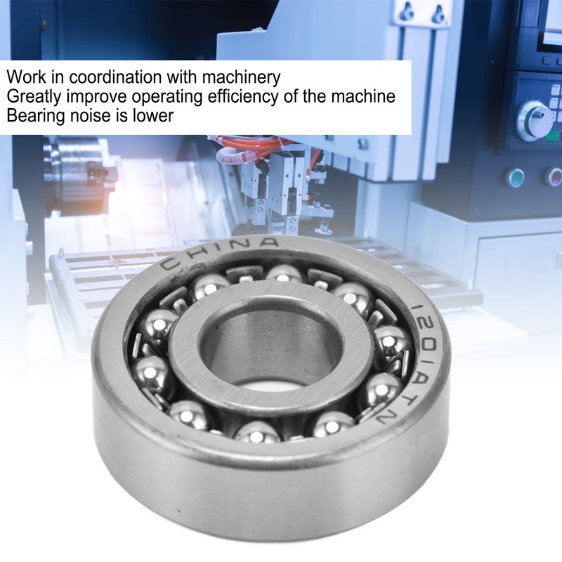 10Pcs Self Aligning Ball Bearings Double Row Radial Balls Bearing