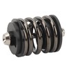 Tbest Bike Rear Shock Absorber, Steel Engineering Plastics CNC Processing
