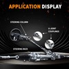 9/16" -36 Spline X 3/4" DD Chrome Steering Universal Joint