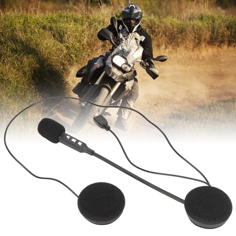 MH06 Motorcycle Helmet Bluetooth Headset Professional Hands Free Waterproof Sports