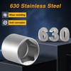 EVRBUL Stainless Steel Penta Socket 3/8" Drive 51/64" 5-Point Utility