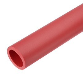 QUARKZMAN Pipe Insulation Foam Pipe Insulation 28 mm ID 38 mm (1 1/2 Inch) OD 24 Inch Heat Protection for Frost Protection, Handle Insulation, Red
