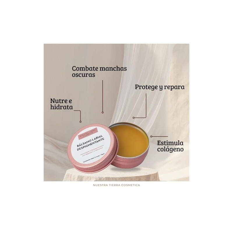 Bálsamo labial despigmentante con Vit. C estable
