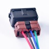 DECKBU 4 Pin 10378 Auto Connector Female Wire Socket for