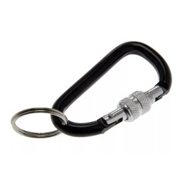 Lucky Line U12401 Locking Carabiner Keychain Asst 1 Per Card