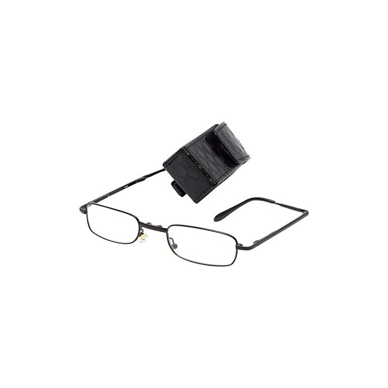 Calabria 308 Folding Reading Glasses +5.00 Black Men Women Slim