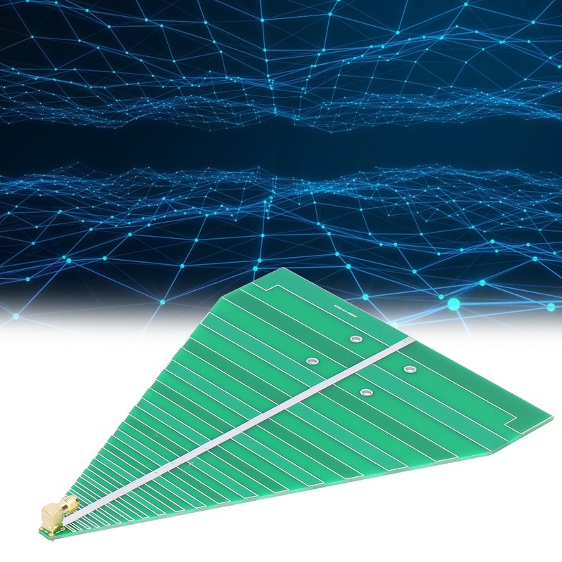Log Periodic Antenna UWB UltraWide Bandwidth Printed Circuit Board Module