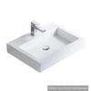 Luxier CS-021-F Bathroom Porcelain Ceramic Vessel Vanity Sink Art Basin