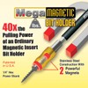 IVY Classic 45837 1/4 x 15" Mega-Magnetic Bit Holder, Impact