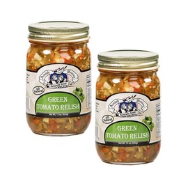 Green Tomato Relish, 2 Pack 15 ounce Jars