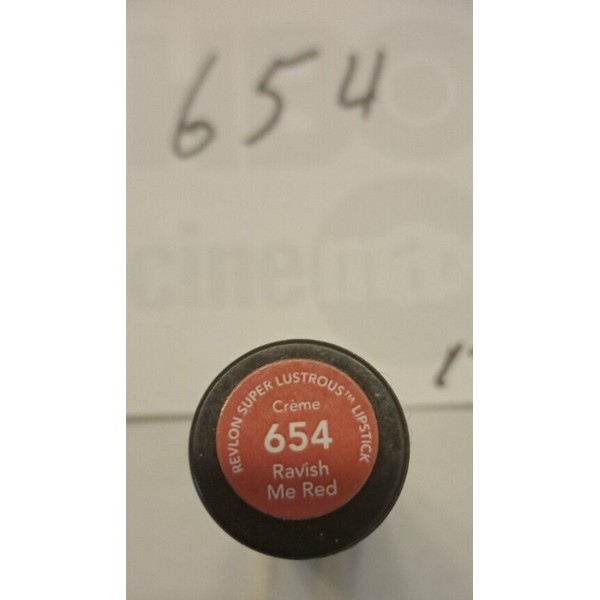 Revlon Super Lustrous Creme Lipstick, Creamy Formula, # 654 RAVISH