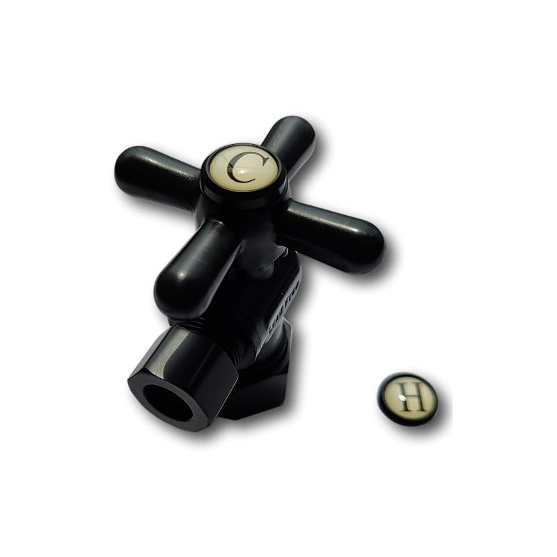 XFITTING 3/8" OD Compression x 5/8" OD Compression Angle Valve,