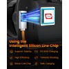 Fiber Optic USB C Tethering Cable 15 FT, 10Gbps 60W
