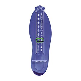 VERTBAUDET Professional shoe sizer, blue, one size, Medium blue plain with app