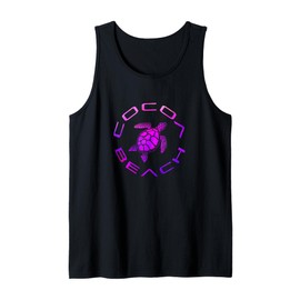 Florida Cocoa Beach Sea Turtle Stylish Tank Top