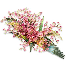 Piececool 3D Metal Model Puzzles for Adults, Peach Blossom Wish Cranes Model Building Kits, Brain Teaser Puzzle Beautiful DIY Craft Kits Great Birthday, 65Pcs