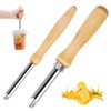 2 Pack Straw Puncher for Plastic Lids, Straw Hole Puncher