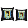 Unicorn Dream Sparkle Bigger Unicorn Throw Pillow