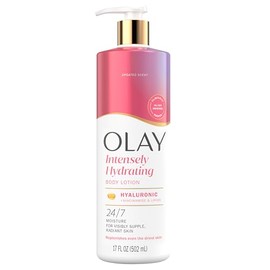 Olay Loción Corporal Nutritiva E Hidratante Para Mujeres Con Ácido Hialurónico, Hidratación Durante, Complejo De Vitamina E Y Vitamina B3, Fórmula De Rápid 17 Onzas Líquidas (Paquete De 1)