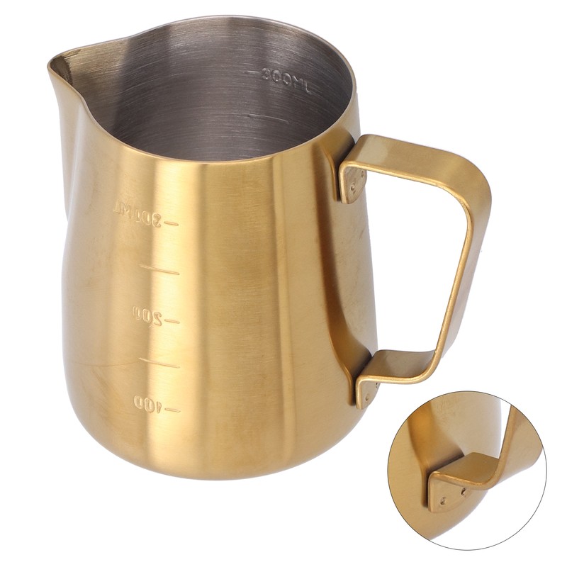 Milk Frothing Pitcher Stainless Steel Coffee Jug Cup Foam Making