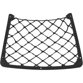 PLAFOPE Bolsa de Almacenamiento para Coche 32x21 Cm Bolsa de Red Elástica para Organización de Baúl y Respaldo de Asiento, Bolsillo de Carga Resistente y Flexible para Accesorios y