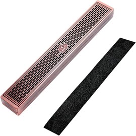 Incense Burner, Horizontal Mount, With Lid, Safe, Alloy, Incense Burner, Buddhist Altar Supplies, Flame Retardant Cotton, High Temperature Resistant, Incense Tray, Ashes Will Not Spill