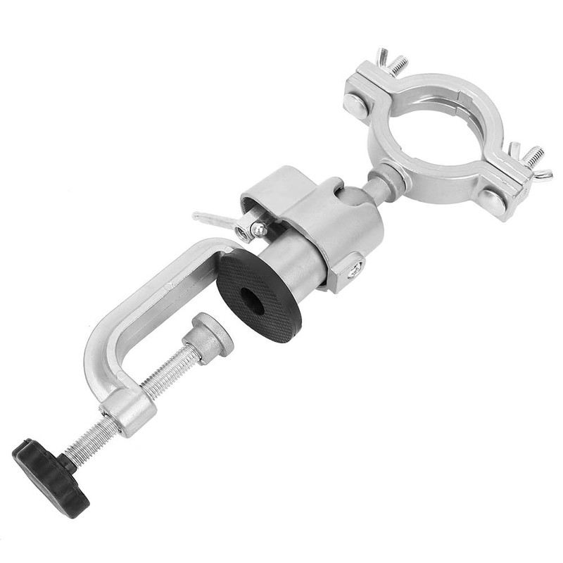 Bigking Drill Bracket Clamp, 360° Rotating Electric Drill Stand Grinder