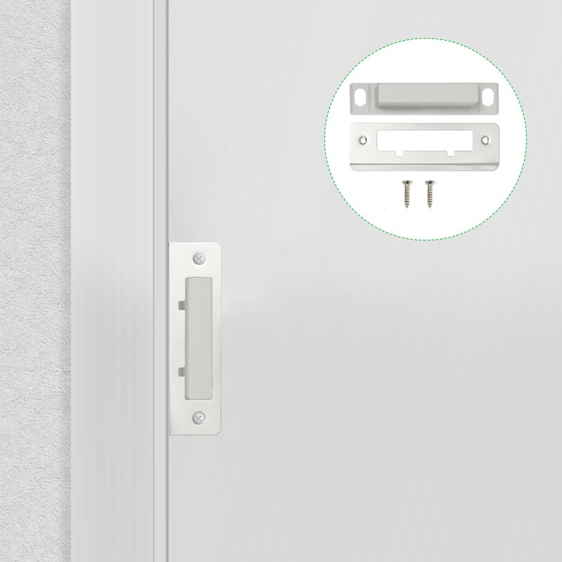 DOITOOL Door Lock Plate Stainless Steel Strike Plate for Home
