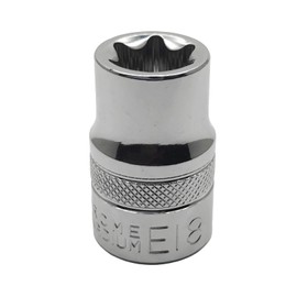 1/2Inch Drive E18 Torx Socket , Female External E Socket ，CR-V E Star Sockets(1pcs)