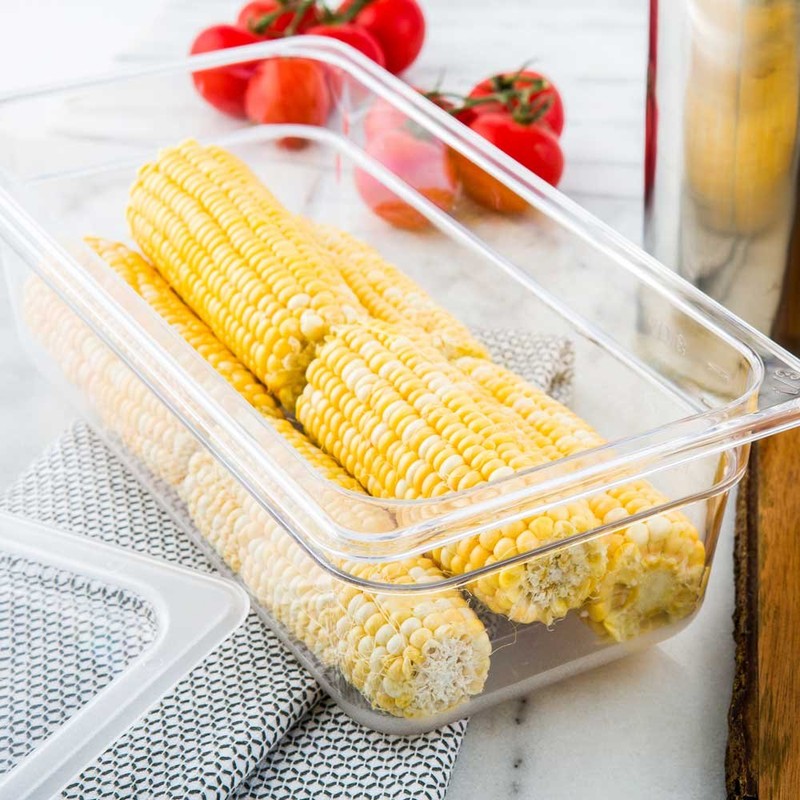 Cold Food Pan - Plastic Cold Food Storage Container -