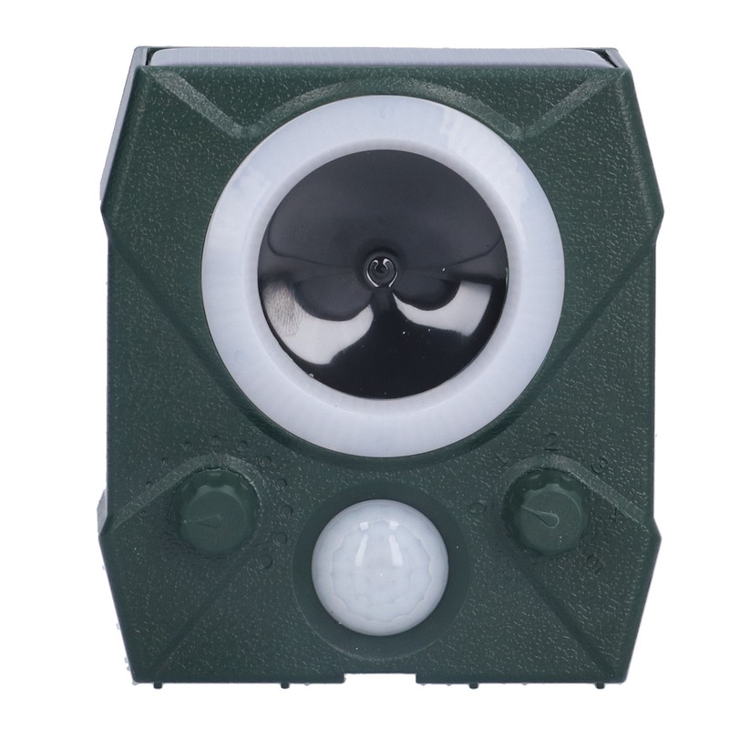 Solar Animal Repeller Smart Ultrasonic Mouse Animal Repellent for Farm