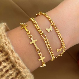 Fashion Rhinestones Bracelets Sets Chunky Silver Bracelets for Women Stackable Bracelets Wrap Bangle Adjustable Bracelet Valentines Day Gifts for Women