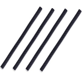 Erioctry 4 PCS Silicone Oven Rack Shields Heat-Resistant Oven Shelf Rack Guard Protector Protect Against Burns and Scars BPA Free for Kitchen