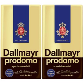 Dallmayr Prodomo Ground Coffee, 17.6 Ouce (Pack of 2)