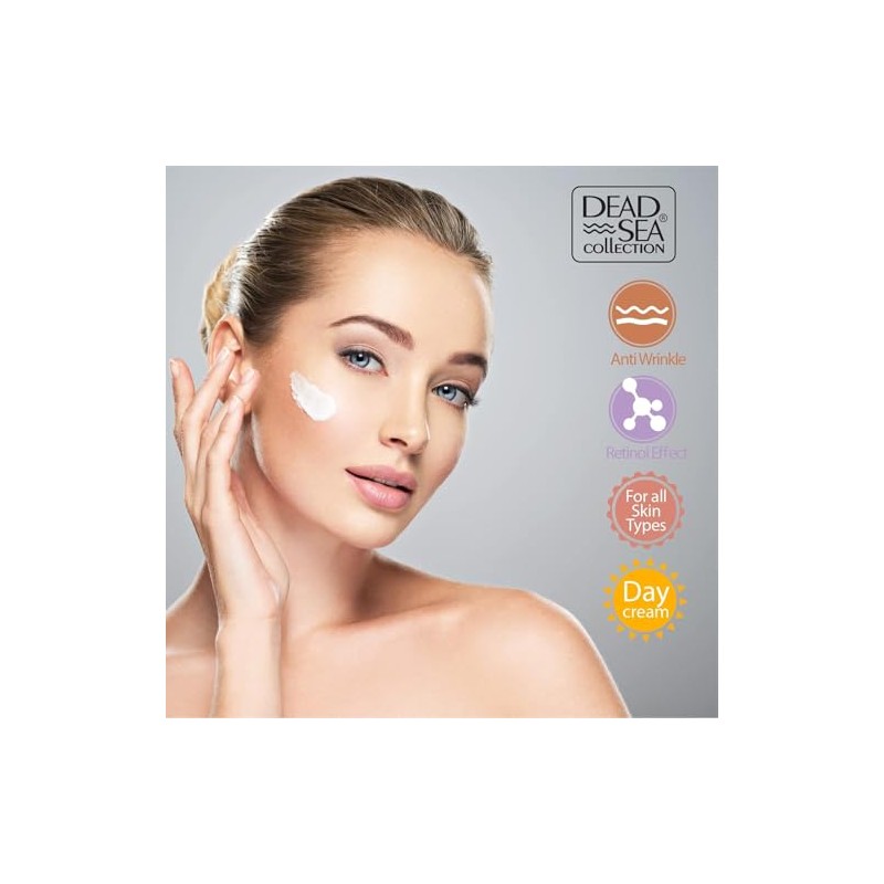 Dead Sea Collection Retinol Crema nocturna antiarrugas con minerales del