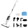 Steam Mop Cleaner 10-in-1 with Convenient Detachable Handheld Unit, Laminate/Hardwood/Tiles/Carpet