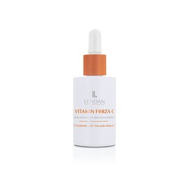 LENDAN - Vitamin C and Hyaluronic Acid Serum - Vitamin Forza C - 30 ml - Antioxidant Action - Regenerates and Illuminates - Anti-Wrinkle for Women and Men - Firmer and Hydrated Skin