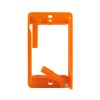 Construct Pro Slim Single Gang Open Back Low Voltage Bracket,