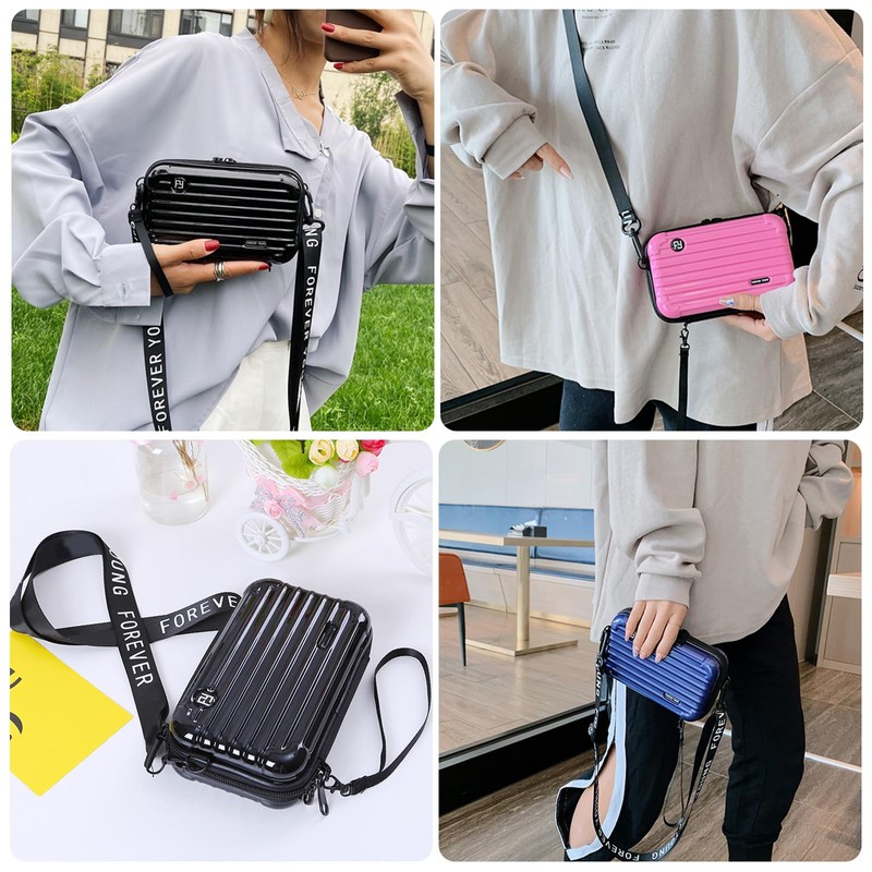 WisePoint Small Shoulder Bag, Plastic Shoulder Bag, Phone Bag with