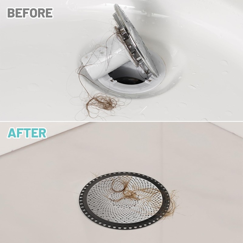 NiHome Oversized Drain Strainer for Bathtub, Shower, Sink, Kitchen, Washbasin,