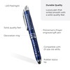 Inkstone Policeman Prayer Gift Pen with Built-In Flashlight Stylus Tip
