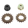 2PCS Freewheel Left Drive Adapter Set Iron 16T 18T Bike