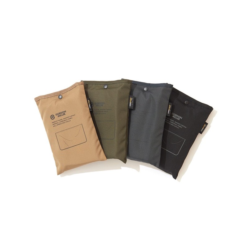 GORDON MILLER CORDURA MAGNET CAR CURTAIN BLACK 1709734